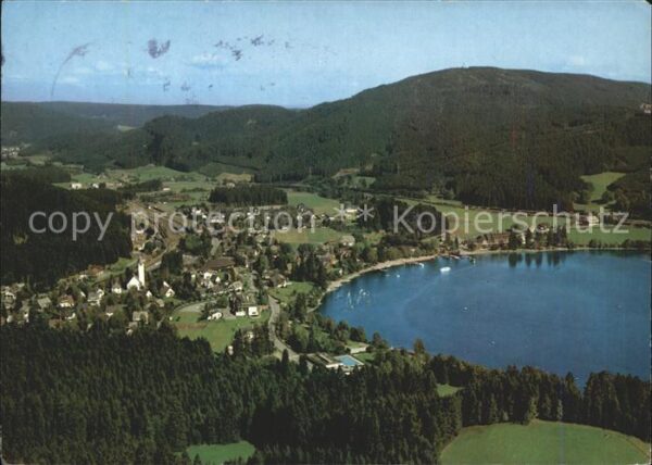 Titisee Panorama Fliegeraufnahme