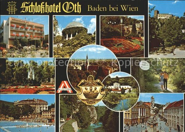 Baden Wien Schlosshotel Oth Teilansichten