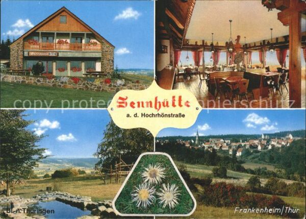 Fladungen Sennhütte Hochrhönstrasse Gastraum Swim