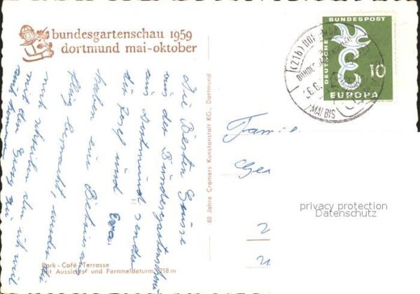 Dortmund Bundesgartenschau 59 – Bild 2
