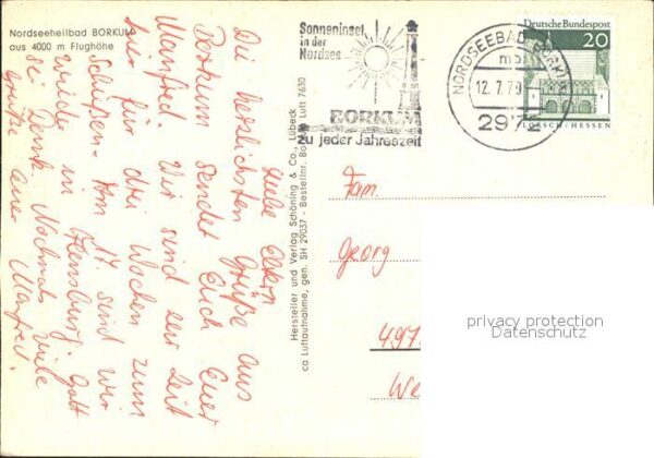 Borkum Fliegeraufnahme – Bild 2