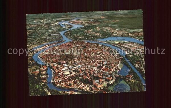 Luebeck Fliegeraufnahme