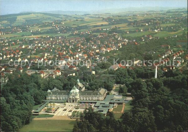Bad Oeynhausen Fliegeraufnahme Kurhaus mit Jordansprud