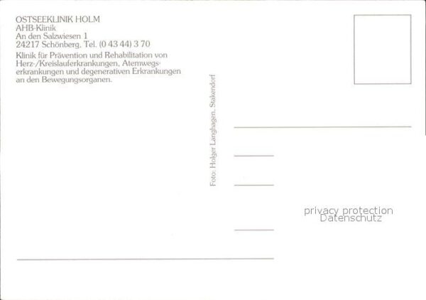Schoenberg Holstein Ostseeklinik Holm Fliegeraufnahme – Bild 2