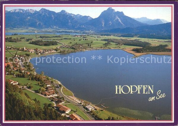 Hopfen See Fliegeraufnahme