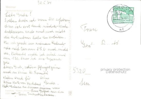 Weimar Thueringen Dt Nationaltheater – Bild 2
