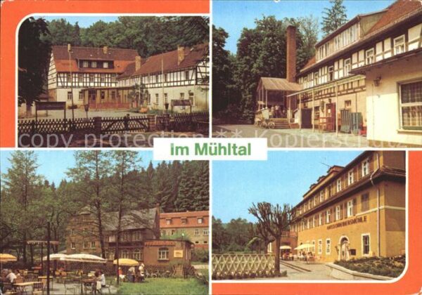 Muehltal Thueringen Scössersmühle Waldcafe Bitterfeld Naupo
