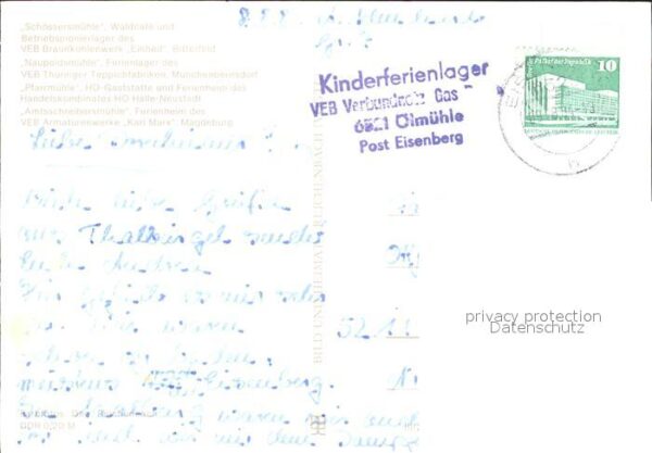 Muehltal Thueringen Scössersmühle Waldcafe Bitterfeld Naupo – Bild 2