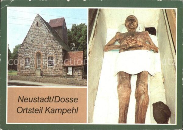 Neustadt Dosse OT Kampehl 700jährige Wehrkirche Gruft