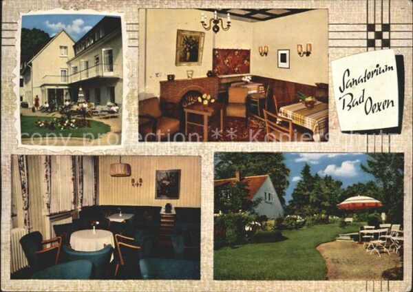 Eidinghausen Sanatorium Bad Oexen Garten