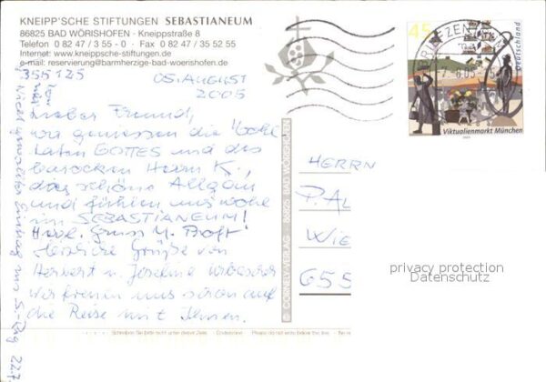 Bad Woerishofen Kneippsche Stiftungen Sebastianeum – Bild 2