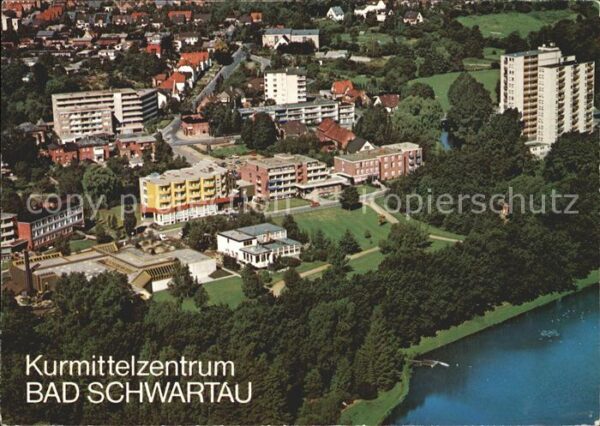 Bad Schwartau Kurmittelzentrum Fliegeraufnahme