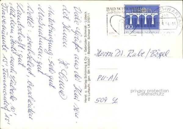 Bad Schwartau Kurmittelzentrum Fliegeraufnahme – Bild 2