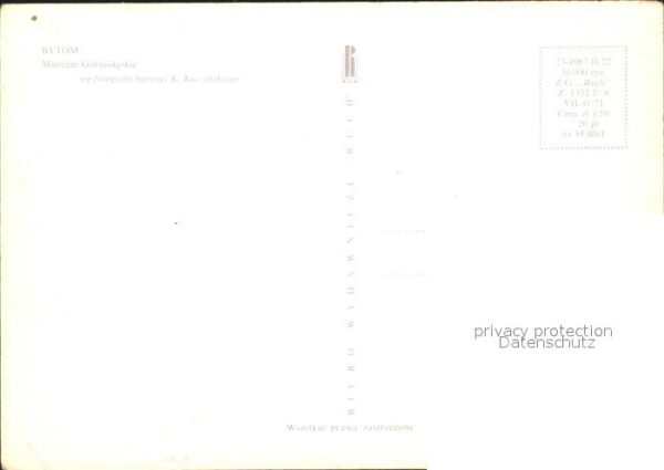 Bytom Beuthen Muzeum Gornoslaskie – Bild 2