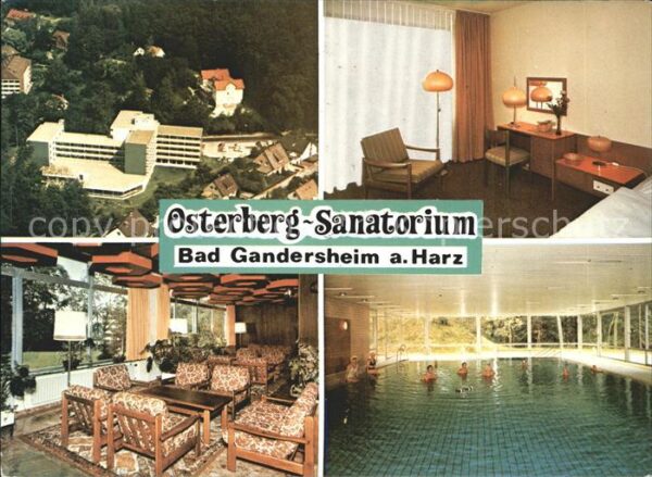 Bad Gandersheim Osterberg Sanatorium Zimmer Gastraum Ha