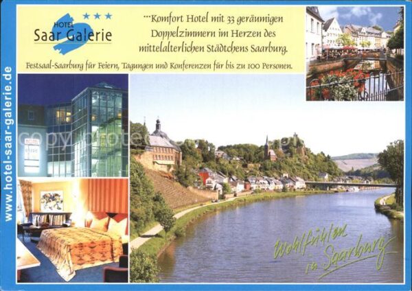 Saarburg Saar Hotel Saar Galerie Saarpartie