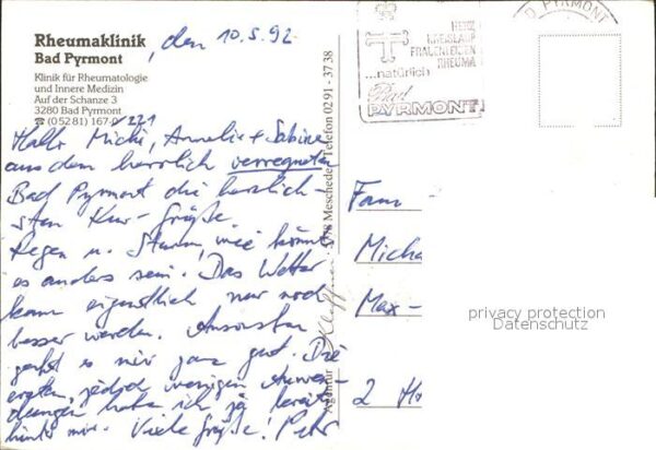 Bad Pyrmont Klinik für Rheumatologie – Bild 2