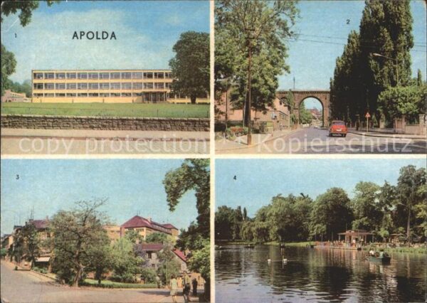 Apolda Polytech Oberschule Viadukt Ebertplatz