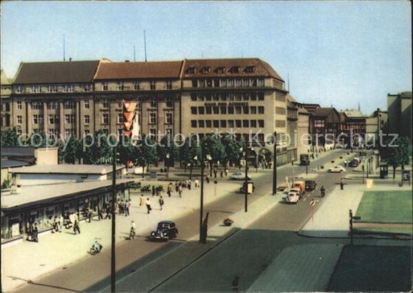 Berlin Friedrichstrasse Ecke Unter den Linden
