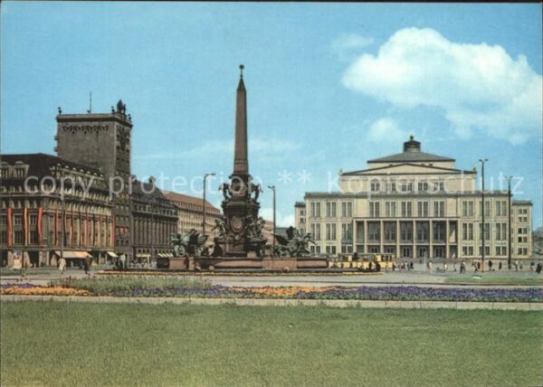 Leipzig Opernhaus am Karl Marx Platz