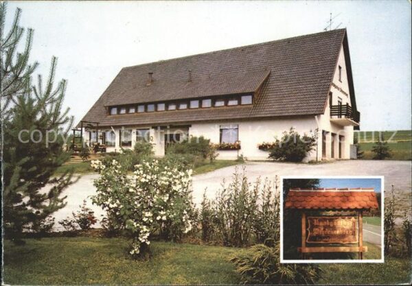 Schienen Landgasthof Schienerberg Wirtshausschil