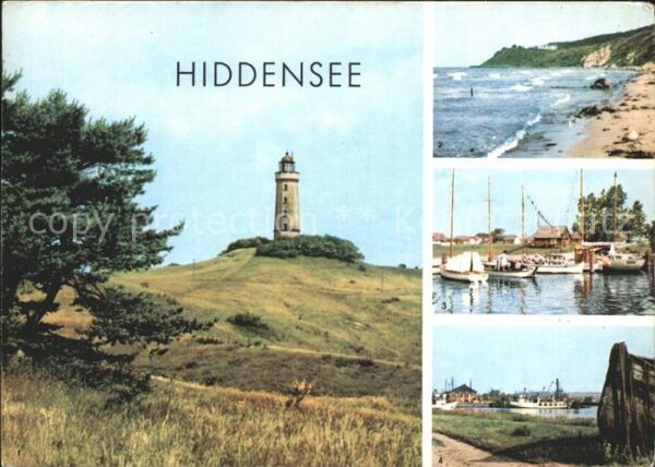Insel Hiddensee Kloster Leuchtturm Strand Neuendorf Vit
