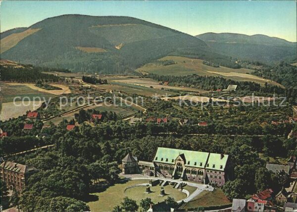 Goslar Kaiserpfalz Fliegeraufnahme