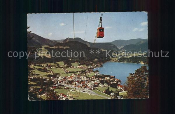 St Gilgen Salzkammergut mit Gondelbahn zum Zwölferhorn Wolfgang
