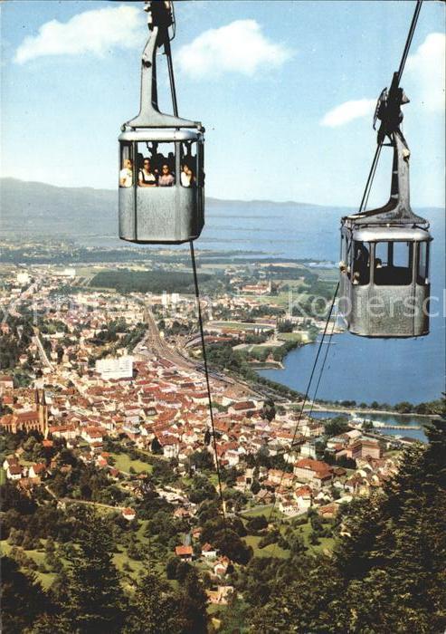 Bregenz Vorarlberg mit Pfänderbahn
