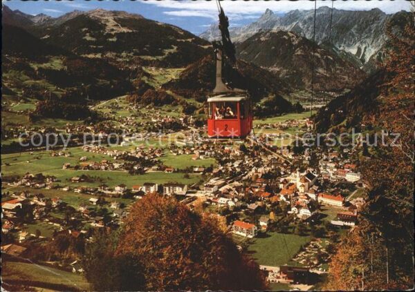 Schruns Vorarlberg mit Hochjochseilbahn Golm und Vandanser