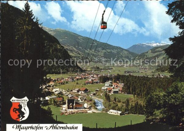 Mayrhofen Zillertal Ahornbahn Panorama