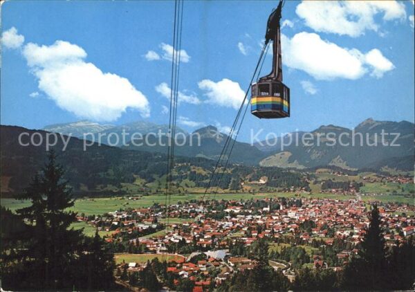 Oberstdorf Neue Nebelhorn Grosskabinen Seilbahn mi
