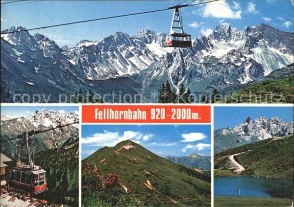 Fellhorn Fellhornbahn Alpenpanorama