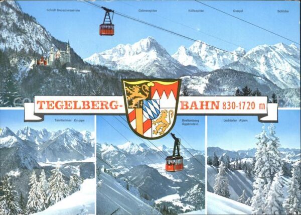 Tegelberg Tegelbergbahn Schloss Neuschwanstein Al