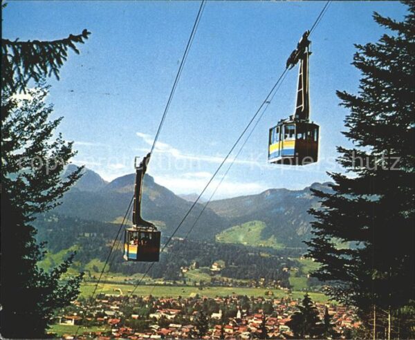 Oberstdorf Neue Nebelhorn Grosskabinenseilbahn