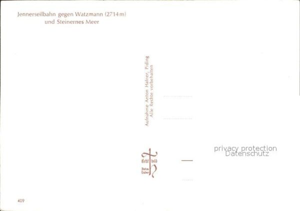 Watzmann mit Jennerseilbahn und Steinernes Meer – Bild 2