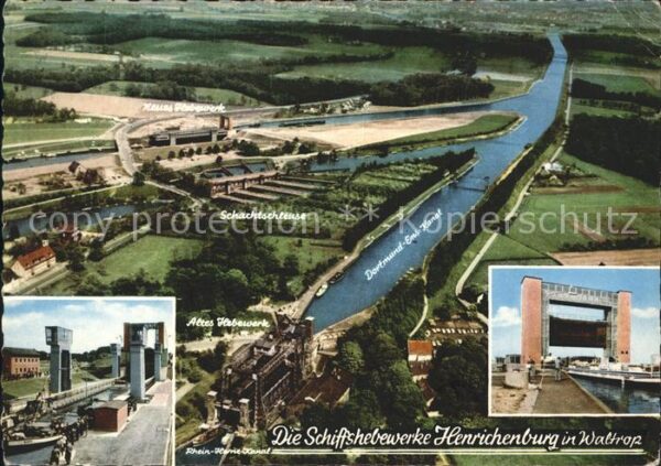 Waltrop Schiffshebewerke Henrichenburg Details