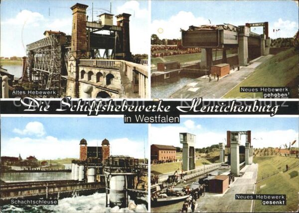 Waltrop Schiffshebewerke Henrichenburg Altes He