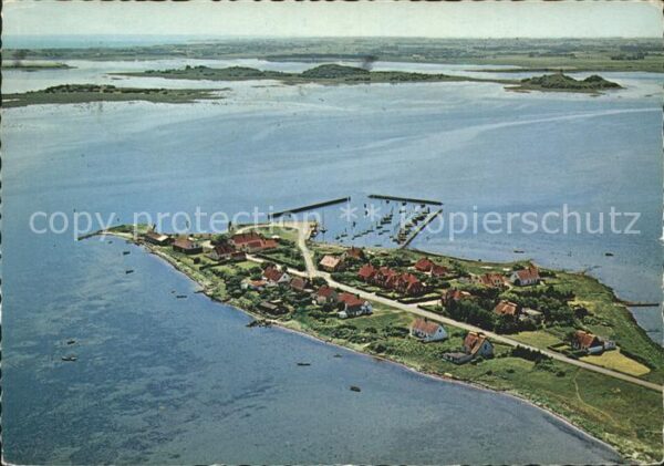 Daenemark Langöre Samsö Fliegeraufnahme