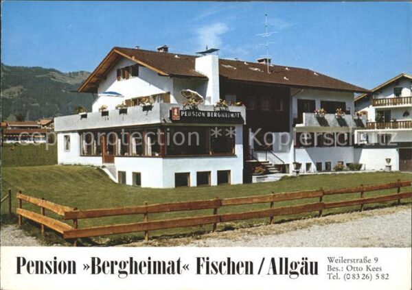 Fischen Allgaeu Pension Bergheimat