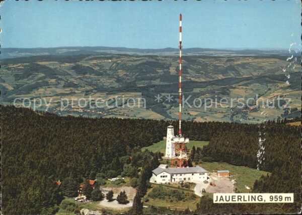 Jauerling Fliegeraufnahme Sendeturm Klemserhütte