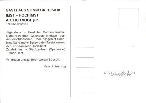 Imst Tirol Gasthaus Sonneck – Bild 2
