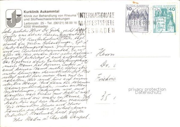 Wiesbaden Kurklinik Aukammtal – Bild 2