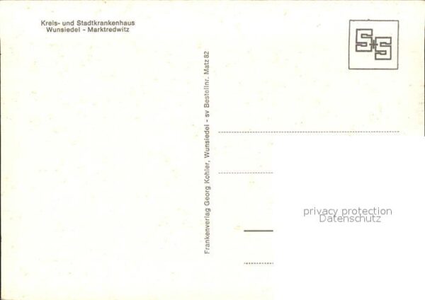 Marktredwitz Stadtkrankenhaus Wunsiedel – Bild 2