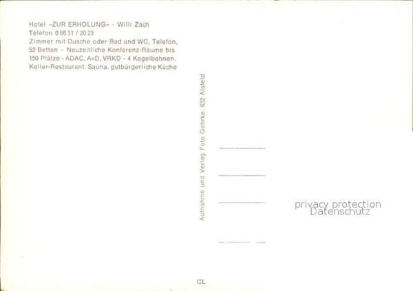 Alsfeld Hotel Zur Erholung – Bild 2