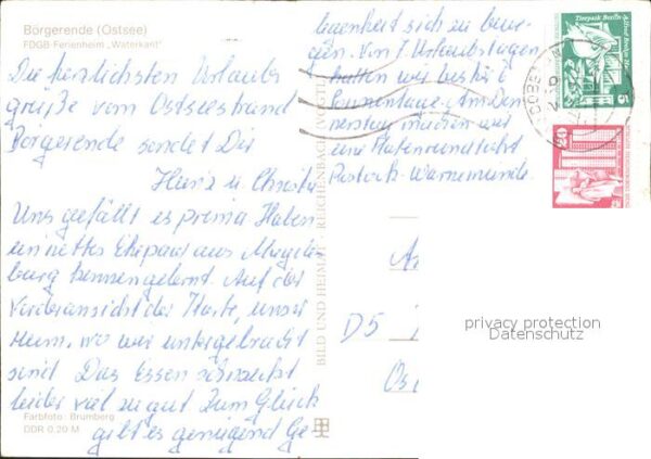Boergerende FDGB FErienheim Waterkant – Bild 2