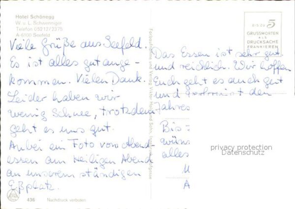 Seefeld Tirol Hotel Schönegg – Bild 2