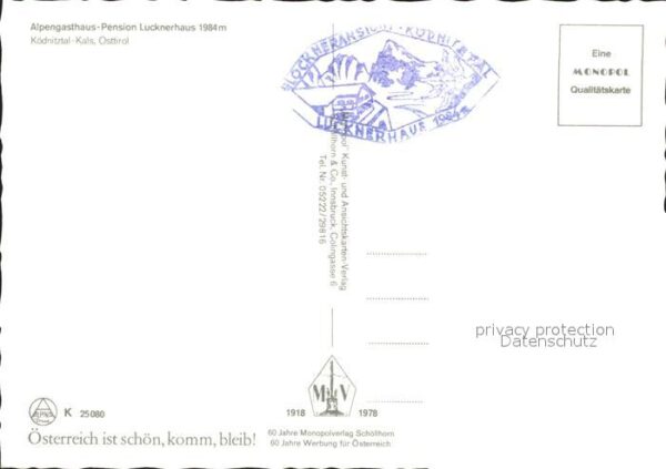 Grossglockner Ködnitztal Gasthaus Pension Lucknerhaus – Bild 2