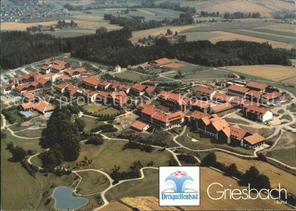 Griesbach Rottal Fliegeraufnahme Dreiquellenbad