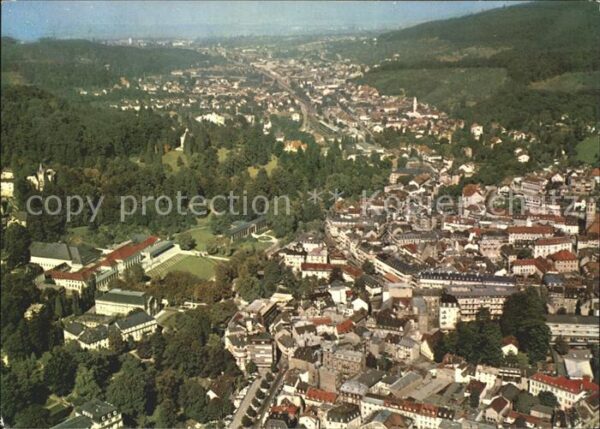 Baden-Baden Fliegeraufnahme